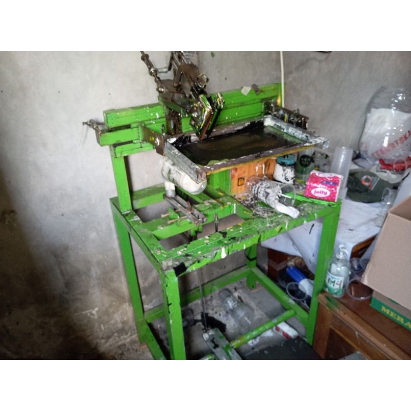 Mesin Sablon Cup semi otomatis