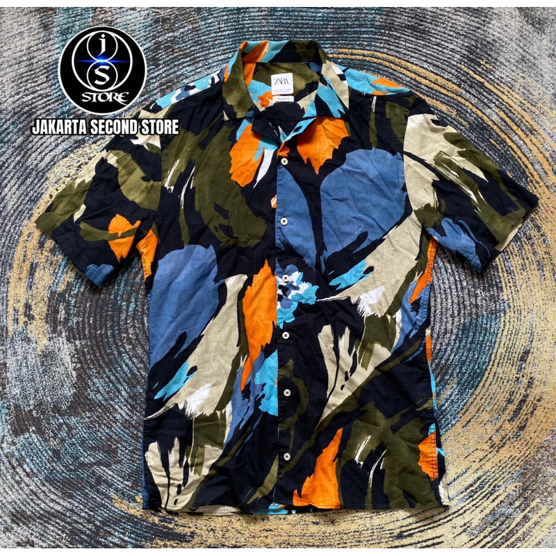 Kemeja Linen Zara Man