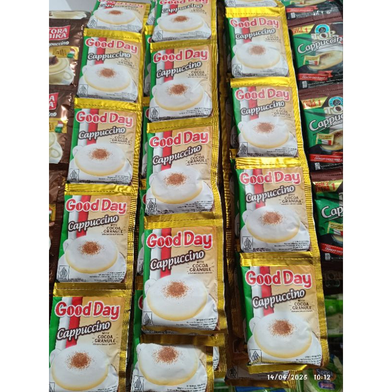 

Kopi Good Day Cappucino 10 sachet
