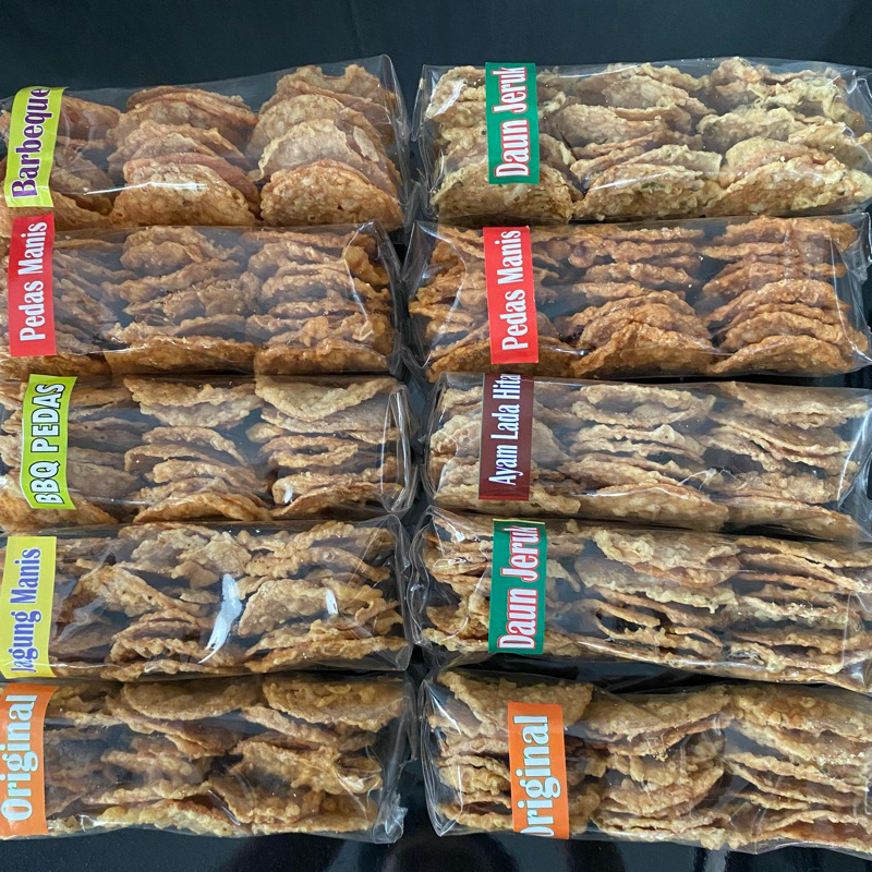 

keripik tempe renyah gurih asli Malang 120gr (ukuran kecil)