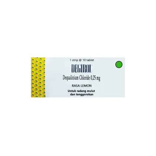 Degirol Hisap 0.25 mg 10 Tablet - Per Strip - Original