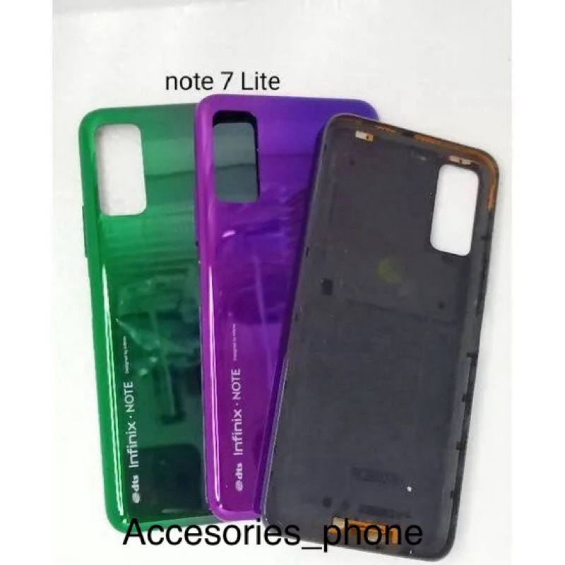 backdor infinix note 7 lite | tutup belakang infinix note 7 lite
