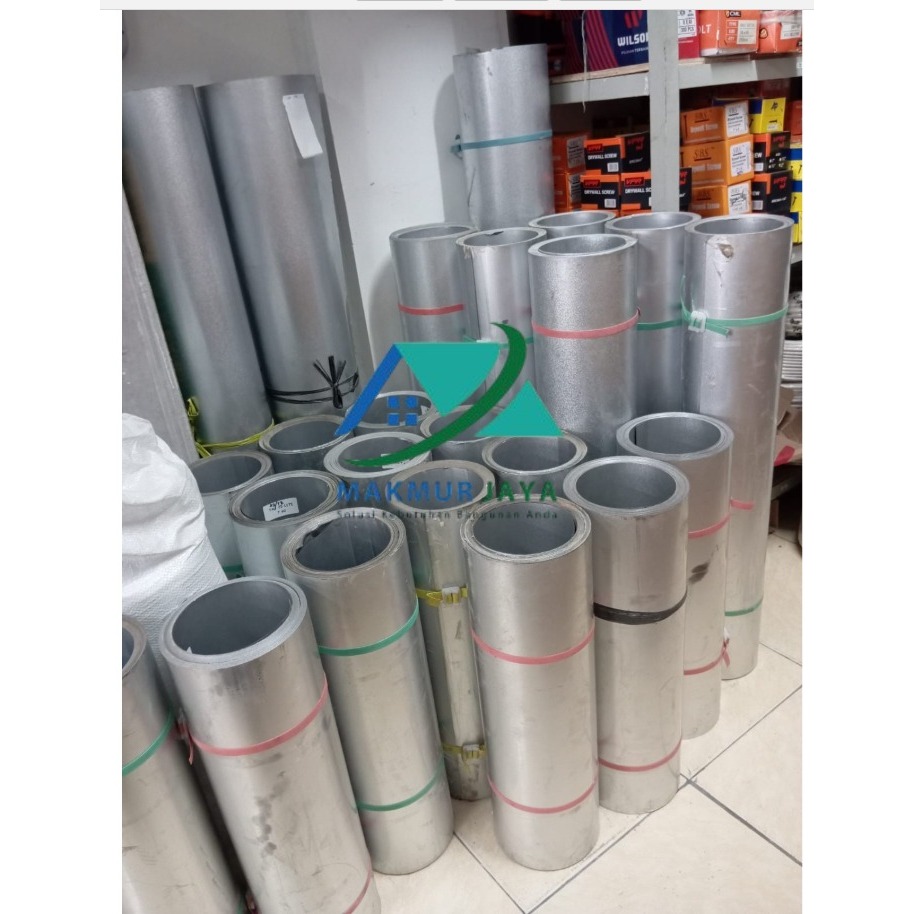 Seng Plat Galvalum 0.3mm Full x 60cm per Roll