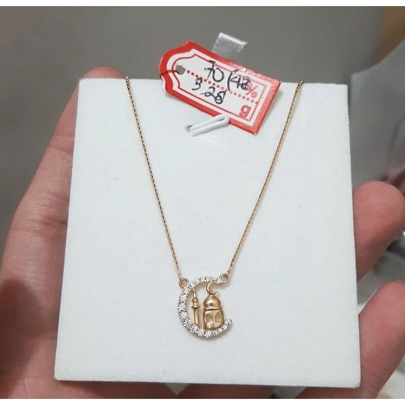 Kalung emas 70 masjid