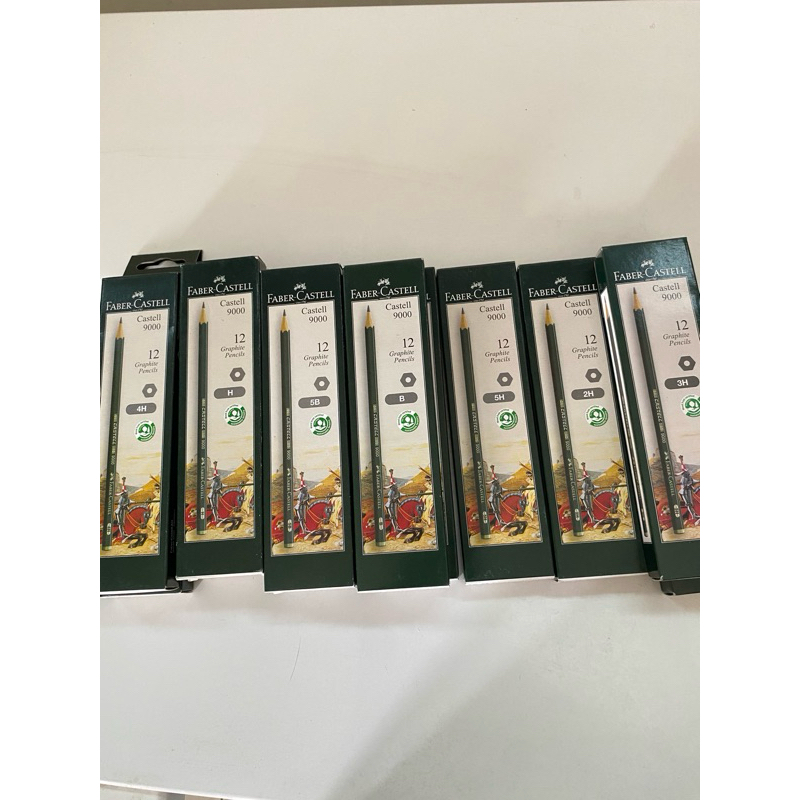 

Pensil Faber Castell 9000 3H, 4H, 5H, H, B, 5B