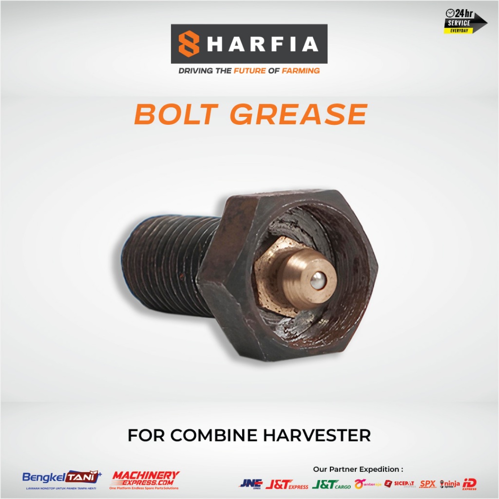 HARFIA | Bolt Grease Combine Harvester | Spare Part