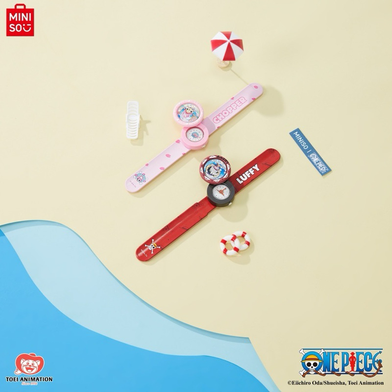 Miniso Kids Watch One Piece / Luffy Chopper jam tangan anak