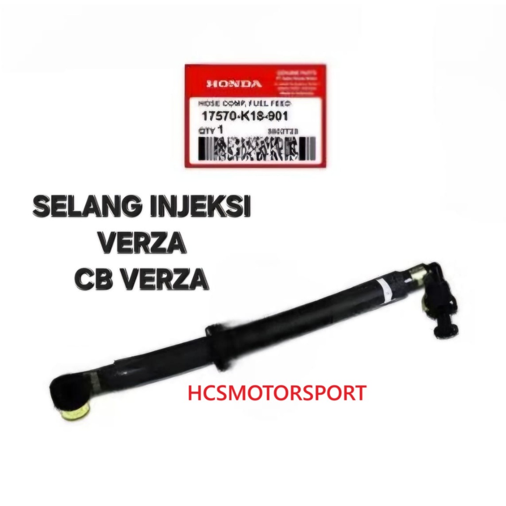 SELANG INJEKSI FUEL PUMP VERZA 150 CB VERZA ORIGINAL ASLI