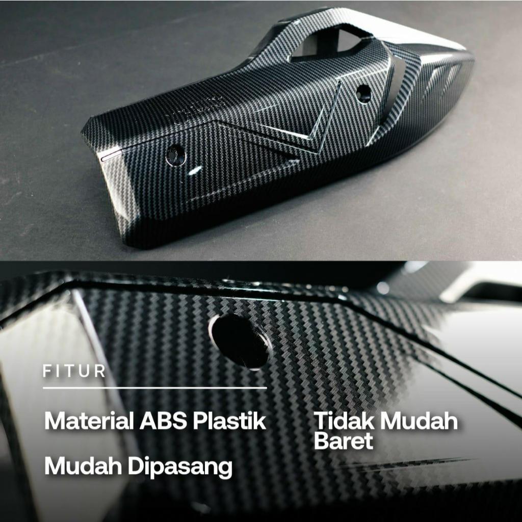 NEMO COVER KNALPOT PCX 160 CARBON