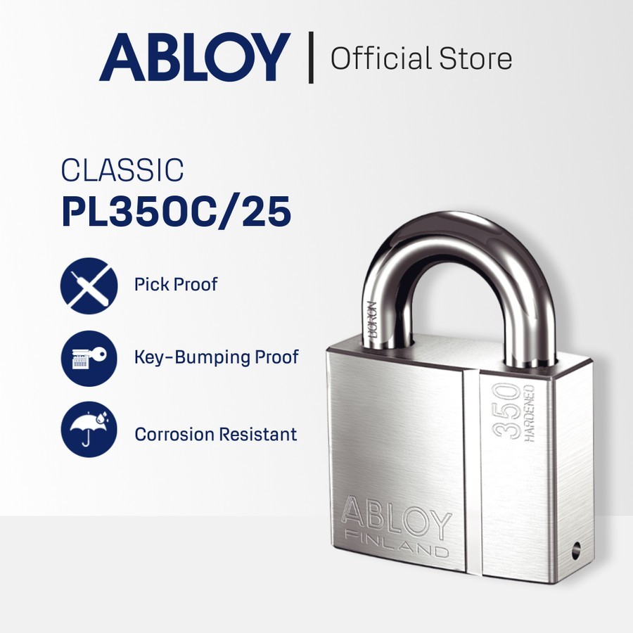 ABLOY Gembok / Padlock CLASSIC PL350C/25
