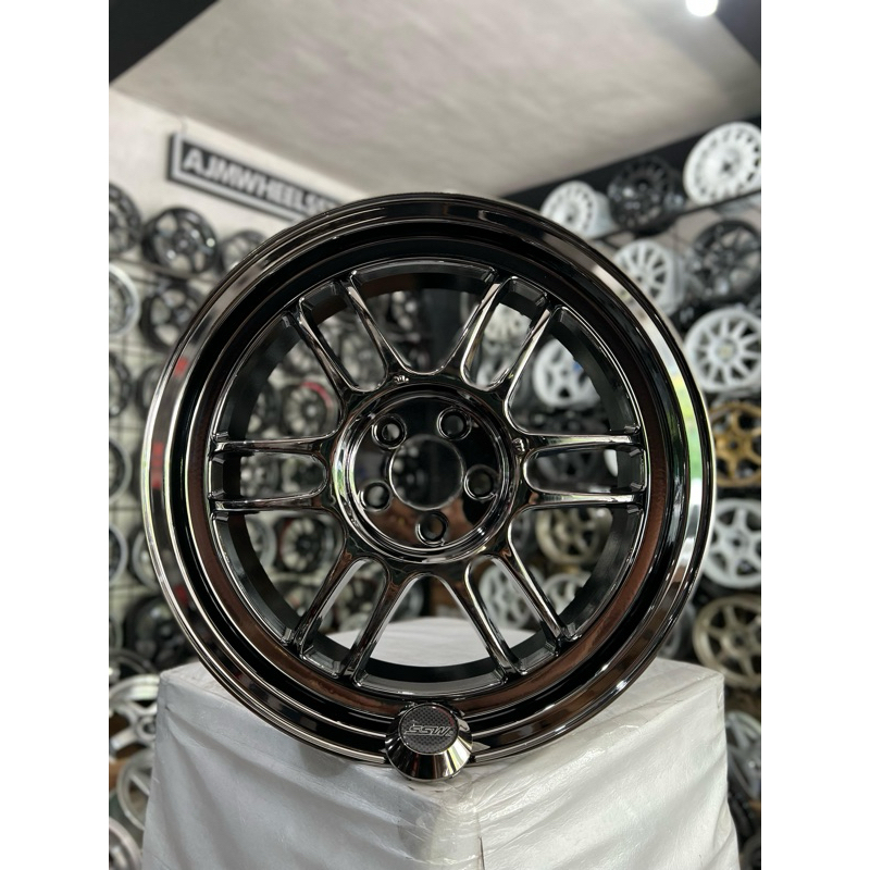 SSW S165 RPF1 RING 17x7,5 ET42 5x100 BLACK CHROME