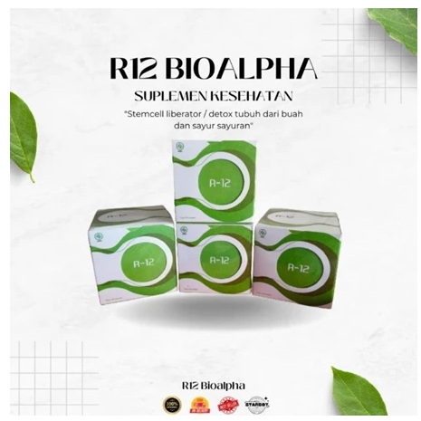 PROMO R12 Bioalpha 30 Saset | Rnw Bio Alpha | Stemcell Liberator Alpha Health