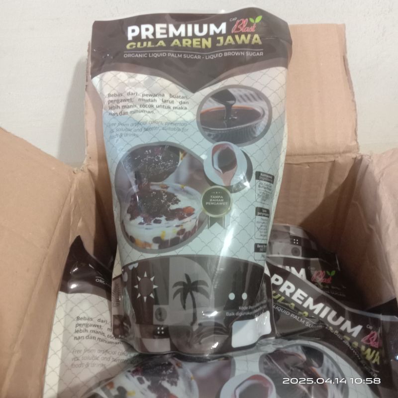 

Gula Aren Cair Jawa Premium Merk Blast Brown Sugar