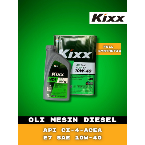 OLI KIXX HD1 DIESEL 10W-40-1-4 LITER