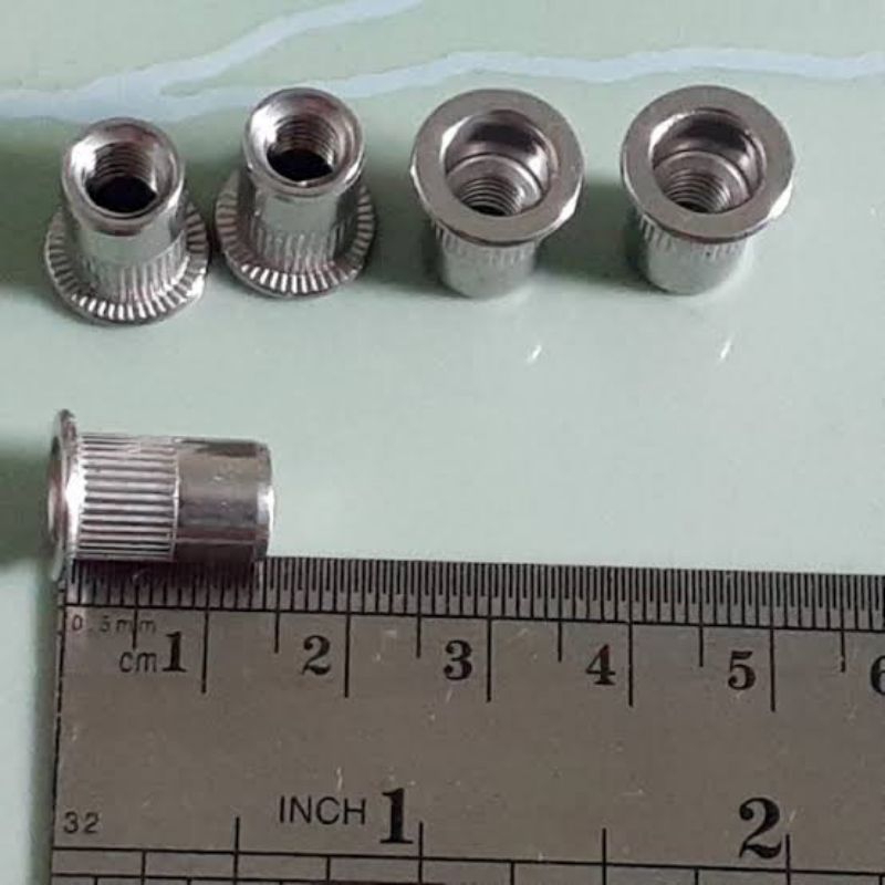 Rivet nut M6 insert nut mur rivet nutsert mur tanam