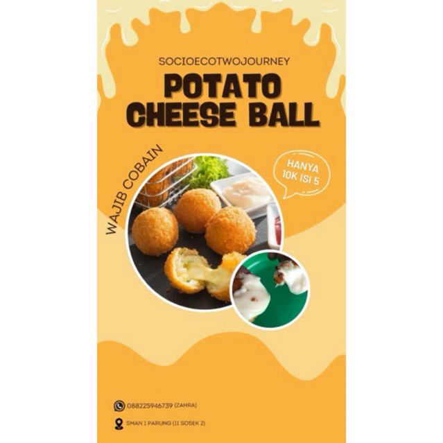 

potato chesse ball
