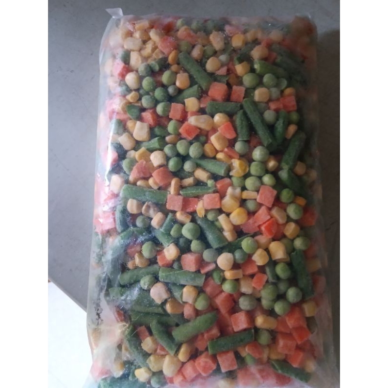 

mix vegie jagung pipil kacang polong 1kg