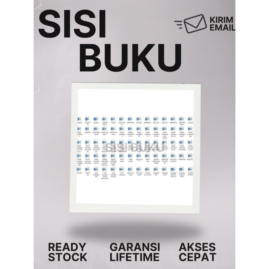 

[T-31] 94 Template Undangan Format MS Word
