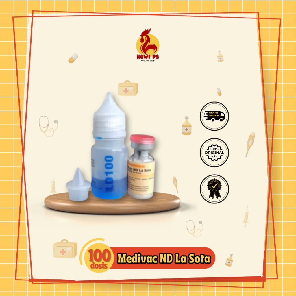 Medivac ND La Sota Vaksin Dosis 100