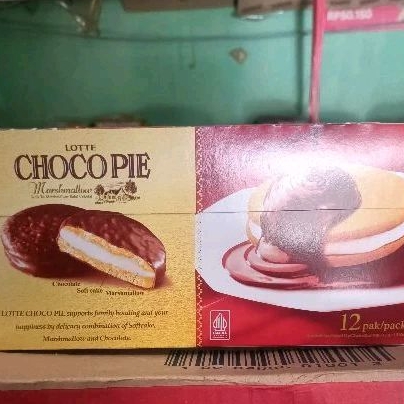 

Chocopie 1 dus isi 12pc