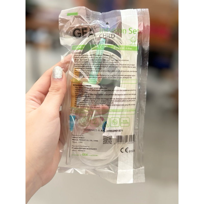 Infus Set Gea Set Child Anak