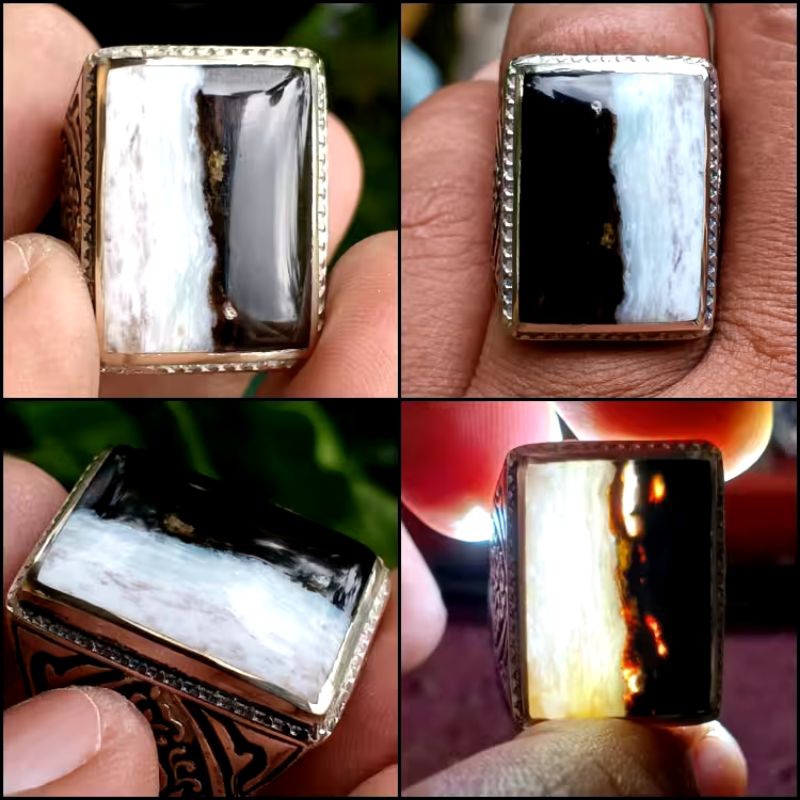 Natural Pancawarna Garut Edong Hitam Putih - PW - Panca Warna - No Dyed No Treatment