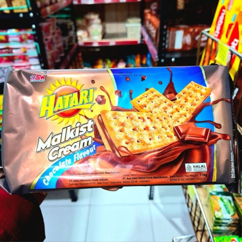 

Hatari Malkist Cream 118gr (1 dus isi 28 pcs)