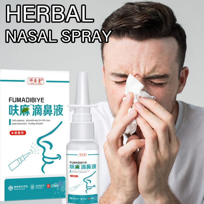 Obat Sinusitis Alami Pembersih Hidung Semprotan Hidung Alami 20ml - Atasi Sinusitis & Hidung Tersumb