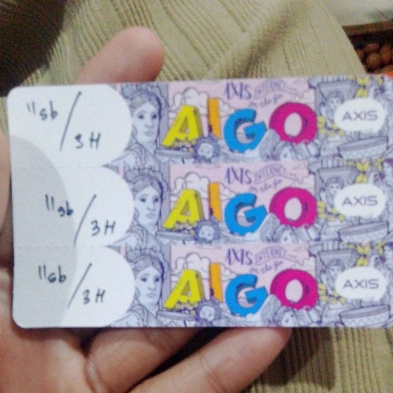 Axis 9gb (11gb) 3hari