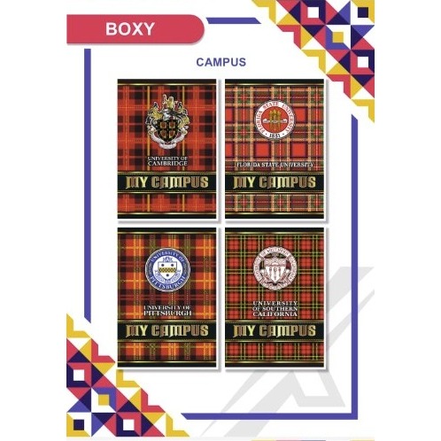 

Buku Tulis Panjang My Campus Isi 50 Lembar Per Pack 10 Pcs RB9