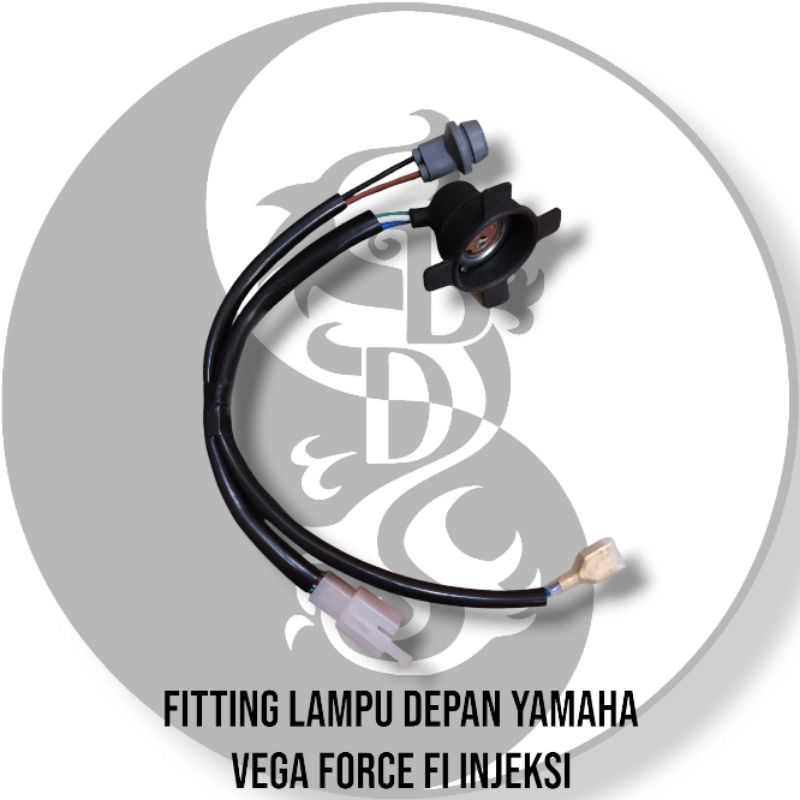 Kabel Fitting Lampu Depan Yamaha Vega Force Fi Injeksi Fitting Lampu Depan Vega Force