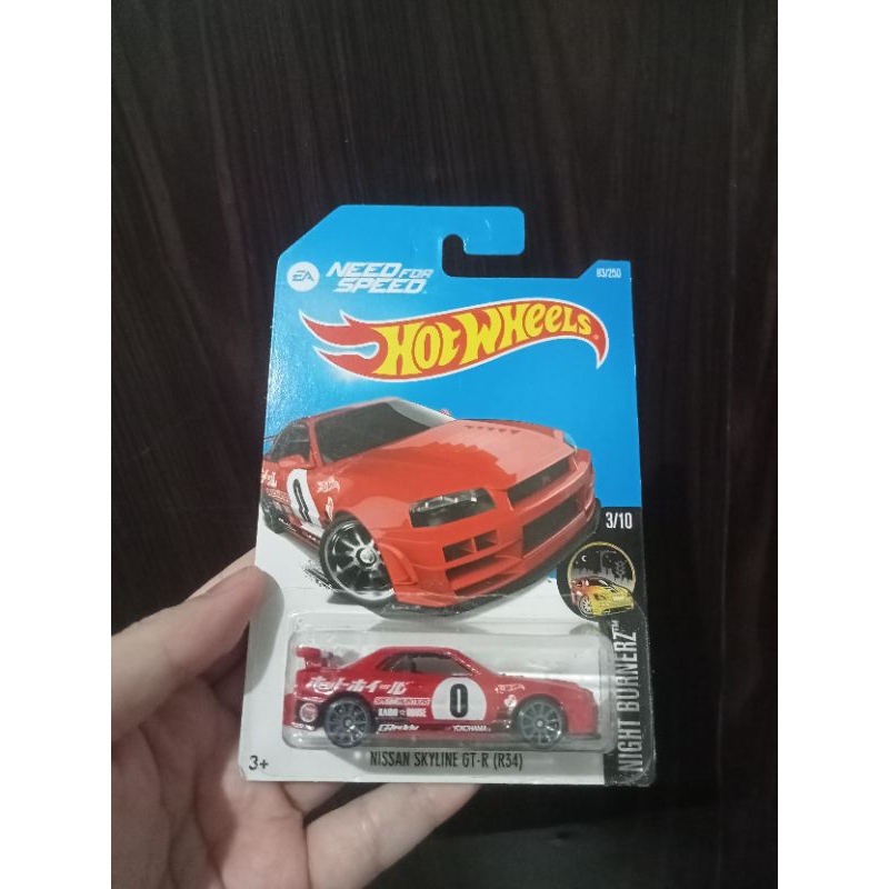 Hot Wheels Nissan Skyline GT-R R34