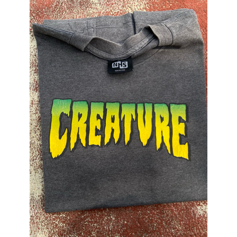 vintage Creatur Skateboard T shirt not hookups fuct flip birdhouse