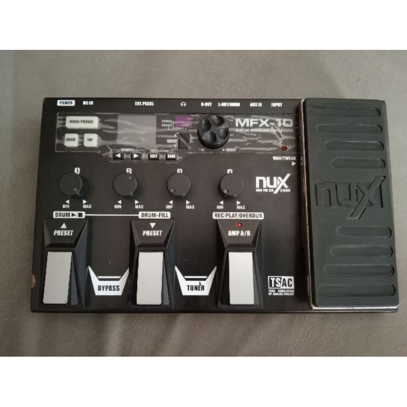 efek gitar NUX MFX 10