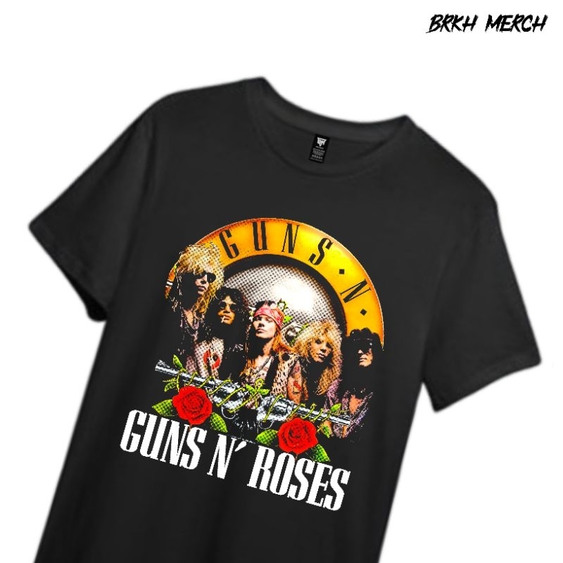 KAOS BAND GUNS N ROSES UNISEX PRIA WANITA
