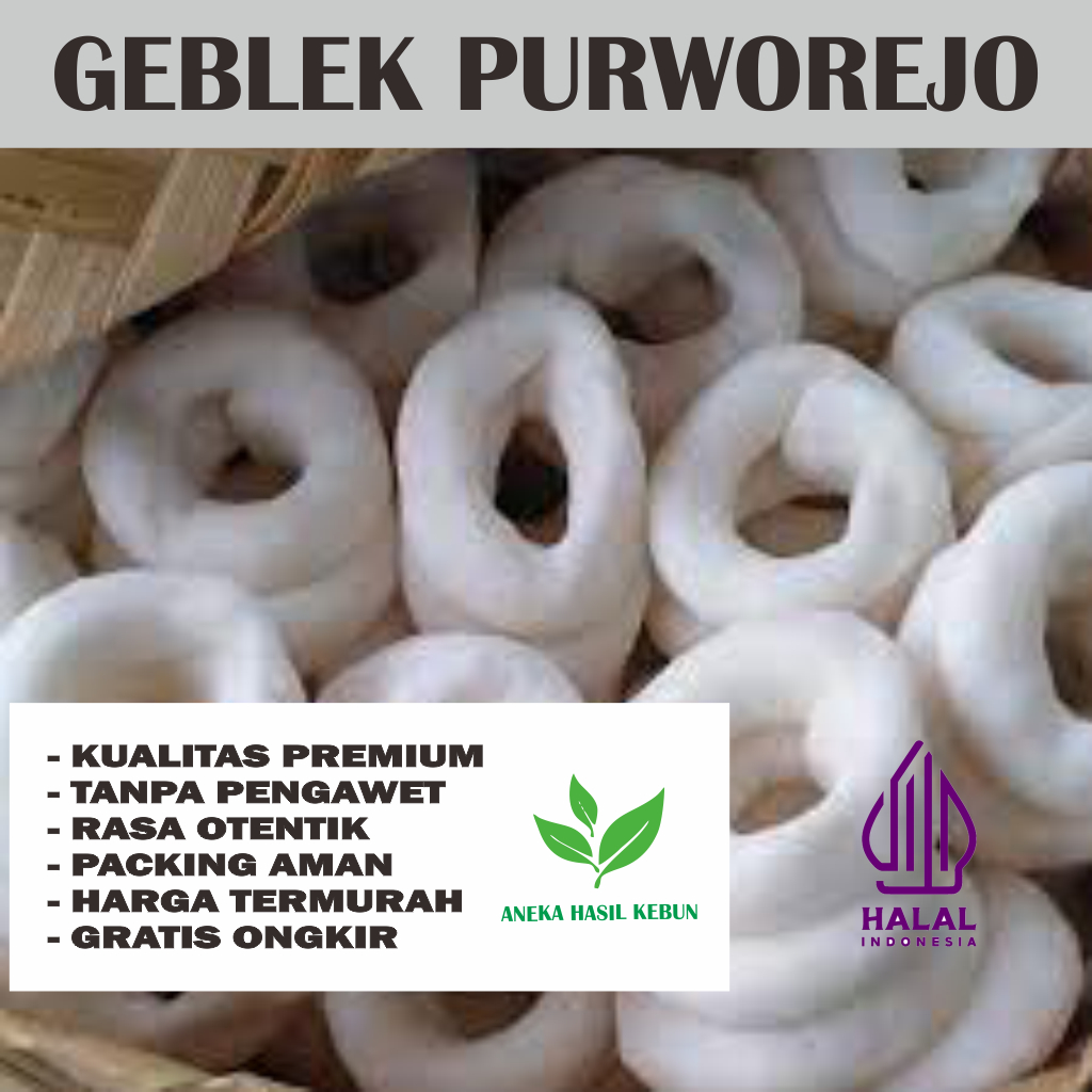 

Geblek Pati Mentah Asli Khas Purworejo / Kulon ProgoTermurah