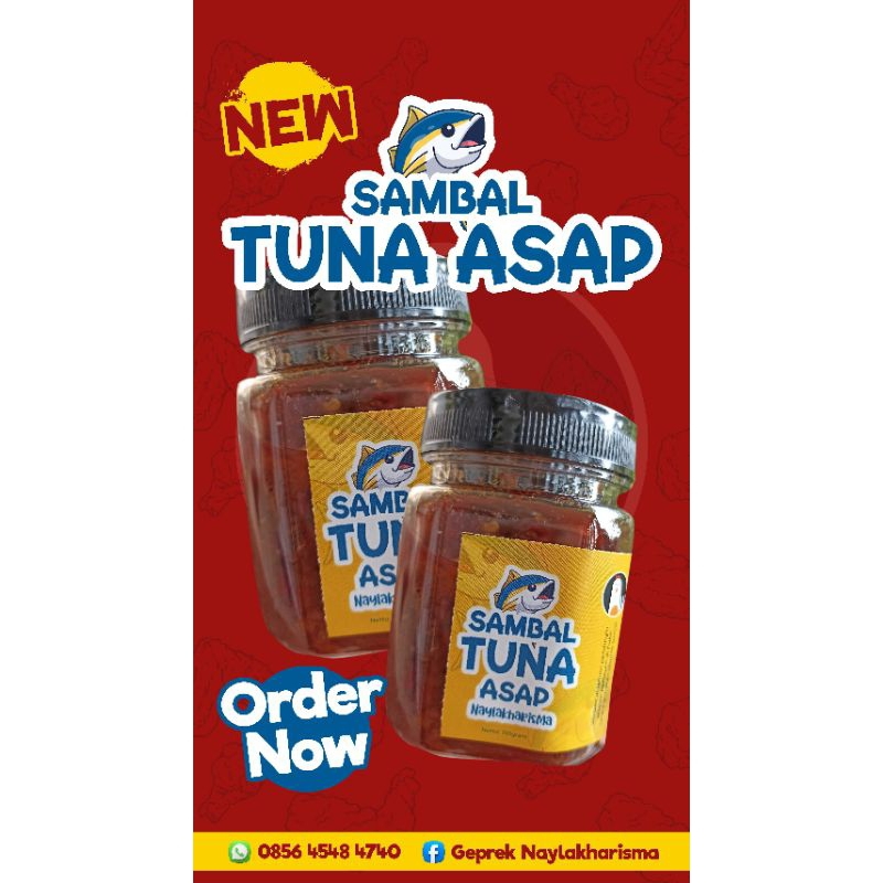 

(kemasan 150gr) SAMBAL TUNA ASAP by Nayla kharisma