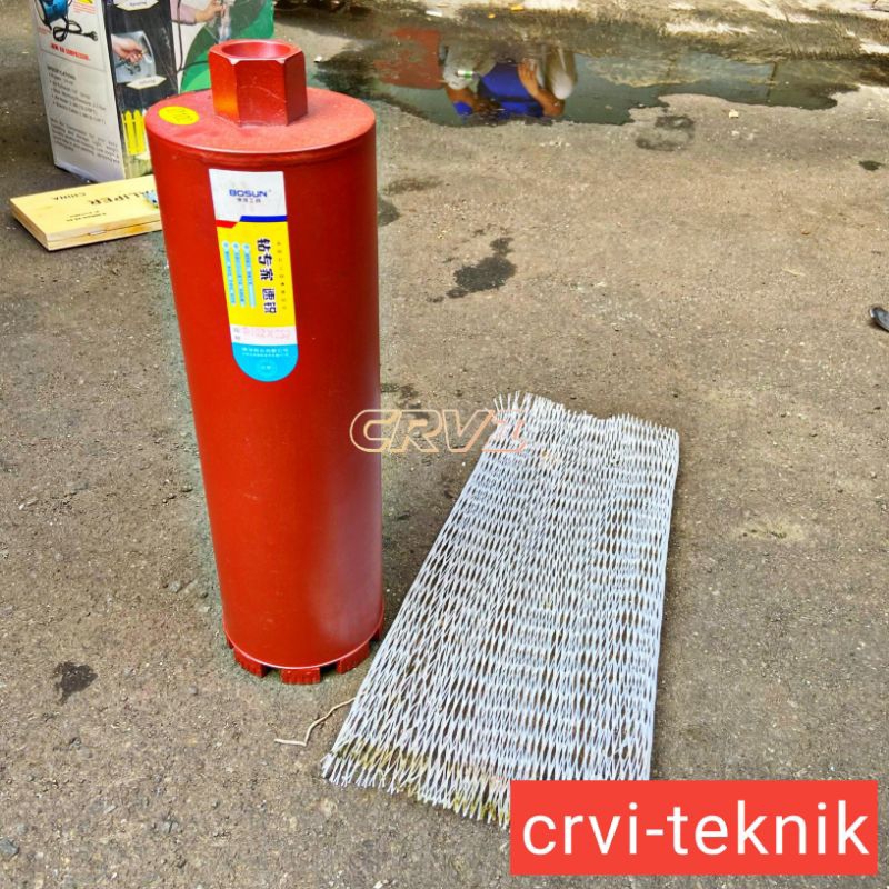 BOSUN Mata Bor Coring Beton Aspal 4 inch Original Diamond Core Drill Mata Pelubang Beton Aspal Mata 