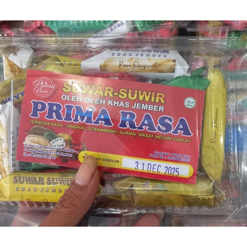 

suwar suwir-rasa buah-prima rasa buah-500gr