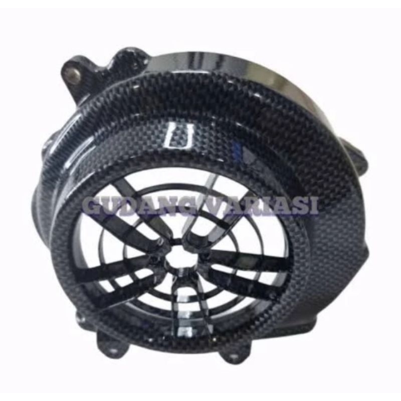 Cover Tutup Kipas Scoopy FI Beat esp - Tutup kipas scoopy karbon