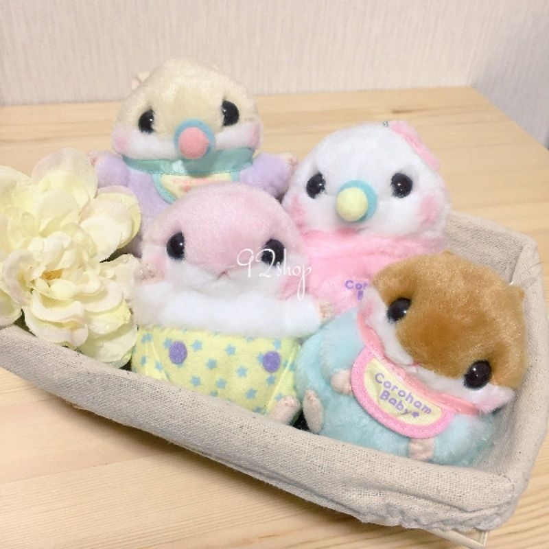 Boneka Coroham Coron no Daikobotsu hamster plush collection | boneka baby hamster original tofu cute