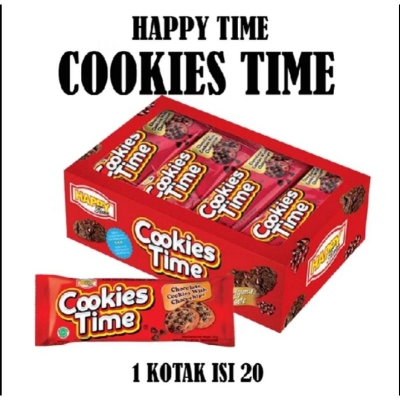 

HAPPY TIME COOKIES TIME ( 1 kotak isi 20pcs )