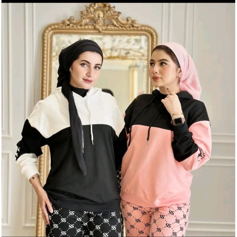 New Setelan Shella Saukia Printing