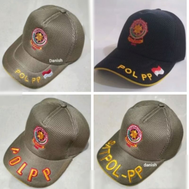 TOPI JARING POL PP, TOPI SATPOL PP,TOPI SATUAN POLISI PAMONG PRAJA