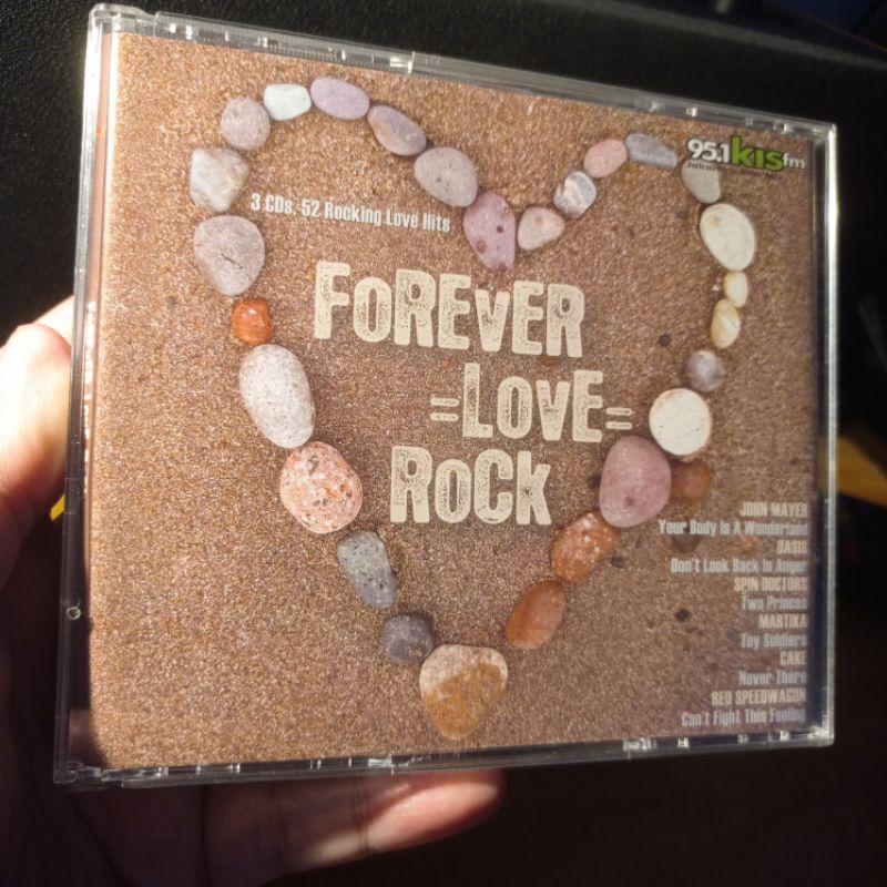 cd original kompilasi forever love rock 95.1 kis fm