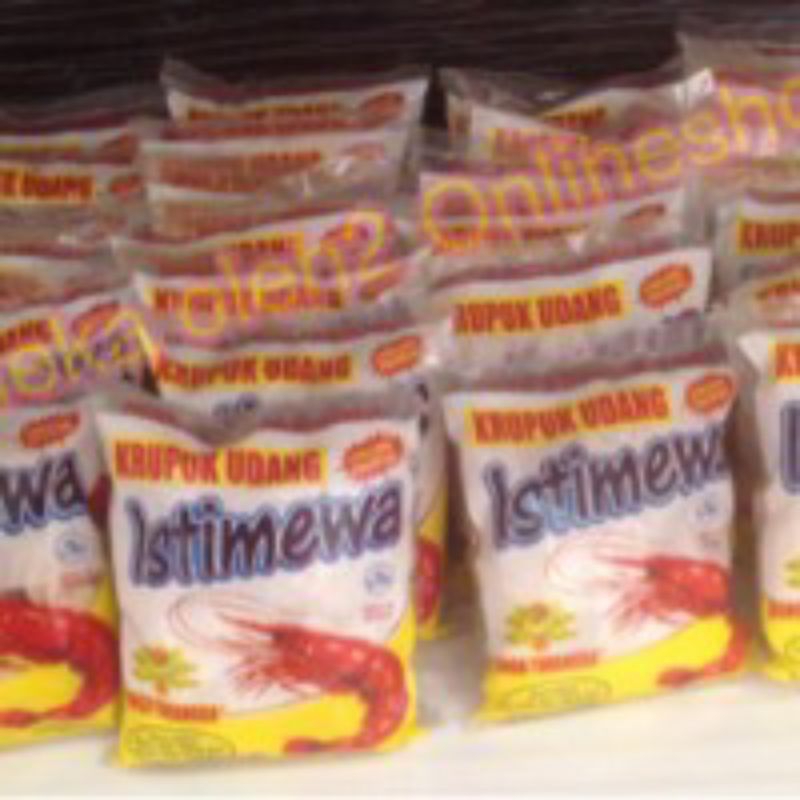 

kerupuk udang cap istimewa 250g by pasar Tasik online