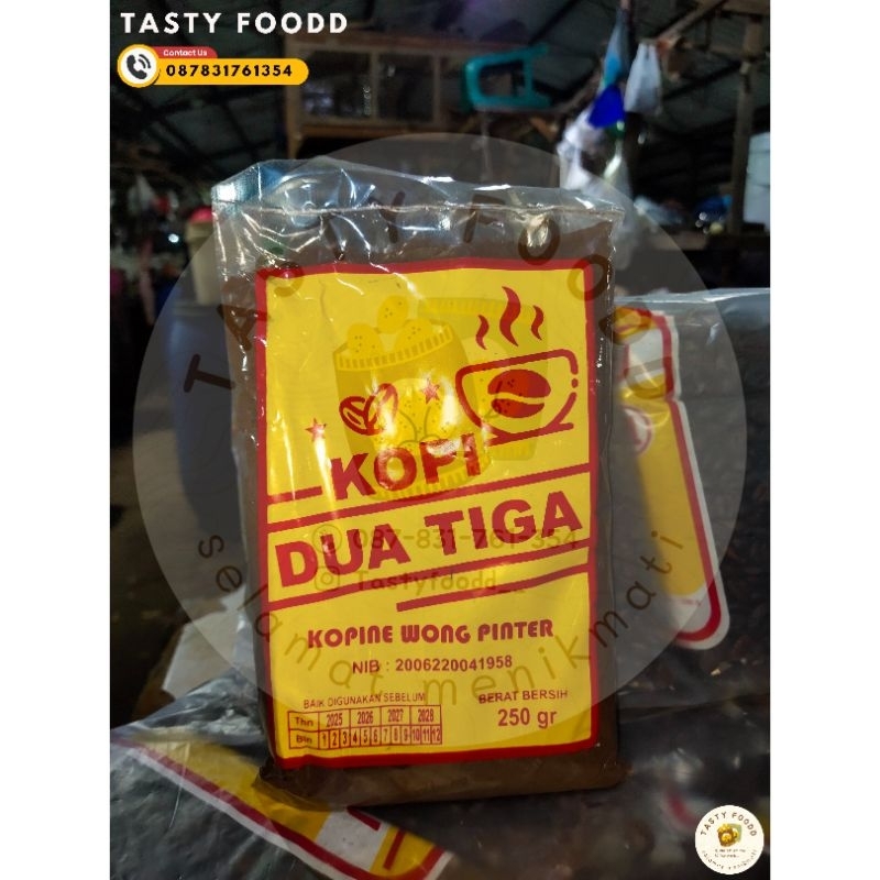 

KOPI BUBUK DUA TIGA 250Gr GILINGAN PABRIK