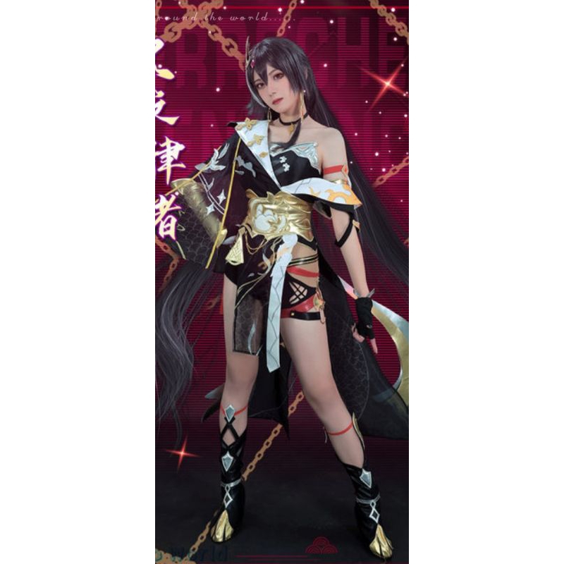 Kostum Cosplay Fu Hua Herrscher of Sentience Honkai Impact 3rd Impor