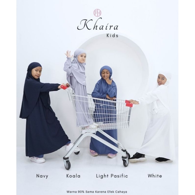 Pelangi Hijab 1set Gamis Khaira dress kids