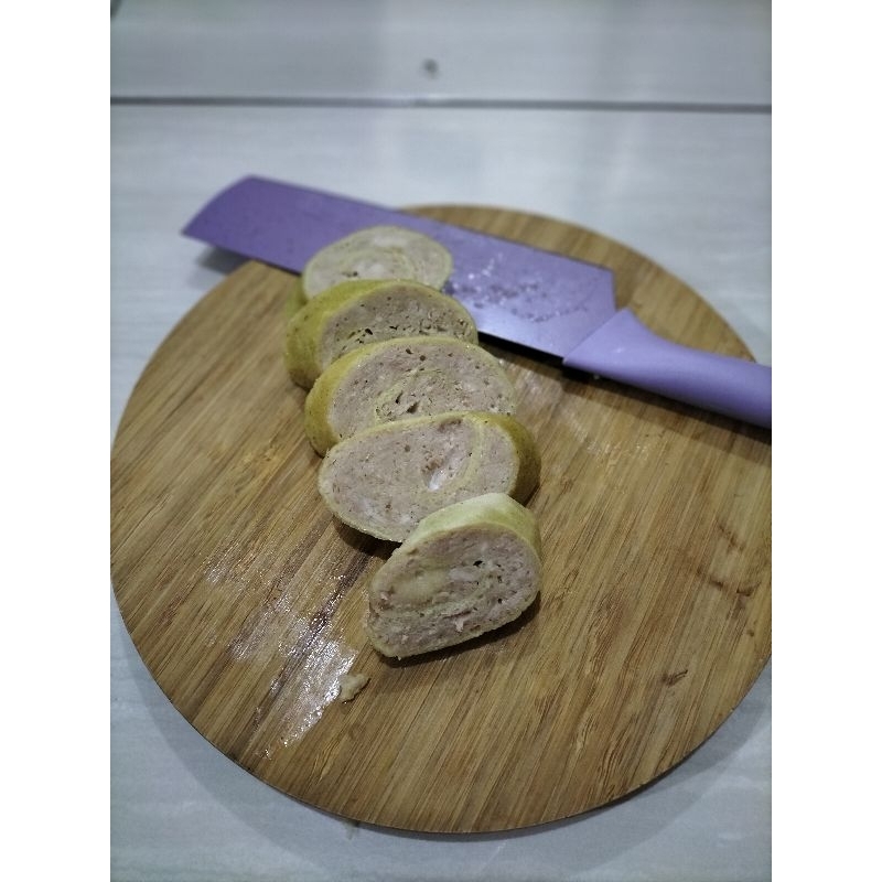 

Egg Chicken Roll - Eggroll PREMIUM single, 1 gulung tinggal potong dan goreng